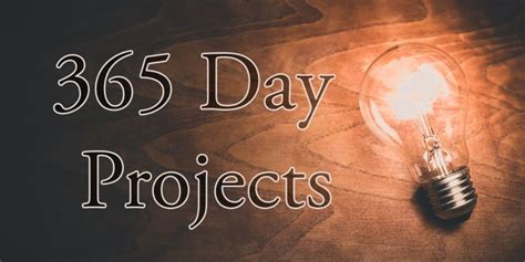 Get Creative With A 365 Project Geekdad