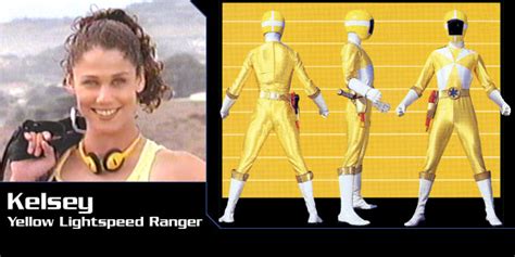 Kelsey Winslowyellow Lightspeed Rangerpower Rangers Lightspeed Rescue