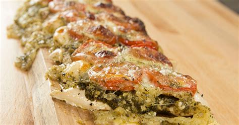 Quick And Easy Baked Pesto Chicken That Is Perfect For
