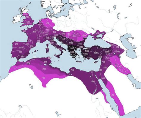 The Rise And Fall Of The Roman Empire Every Year Vivid Maps