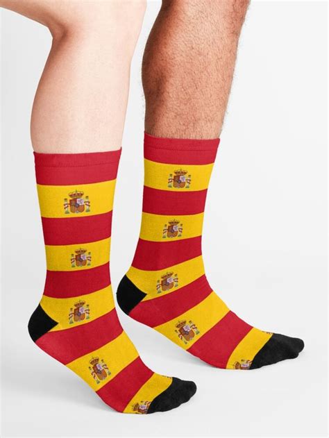 Et économique plus étroite » : Chaussettes 'Drapeau Espagne' par flagshop | Drapeau ...