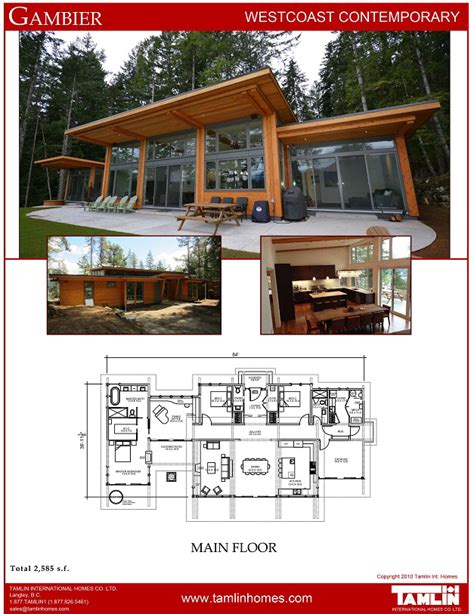 Https://techalive.net/home Design/contemporary Timber Frame Home Plans
