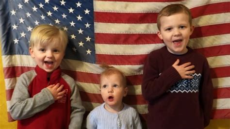 Feb 19, 2019 · the pledge of allegiance has been a part of american life since 1892, when it first appeared in a magazine to commemorate the 400th anniversary of the voyage of christoper columbus to america. Little Children Recite the Pledge of Allegiance - YouTube