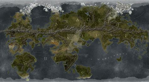 On Deviantart Fantasy City Map World