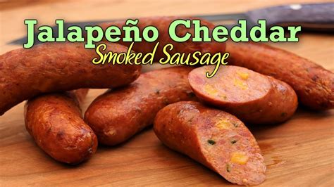 Celebrate Sausage S02e02 Jalapeno Cheddar Smoked Sausage Youtube