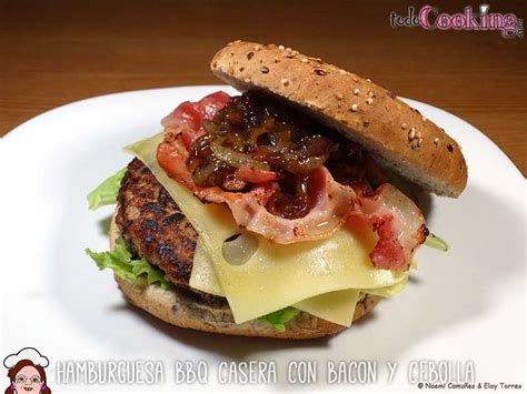Hamburguesa 2 empezará después del anuncio. Hamburguesa bbq con bacon y cebolla caramelizada ...