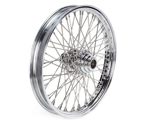 16x550 60 Spoke Chrome Rear Wheel For Harley Oem Hub 34 Axle Ultima