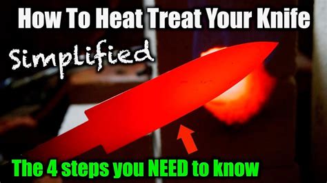 How To Heat Treat A Knife With A Propane Torch Update