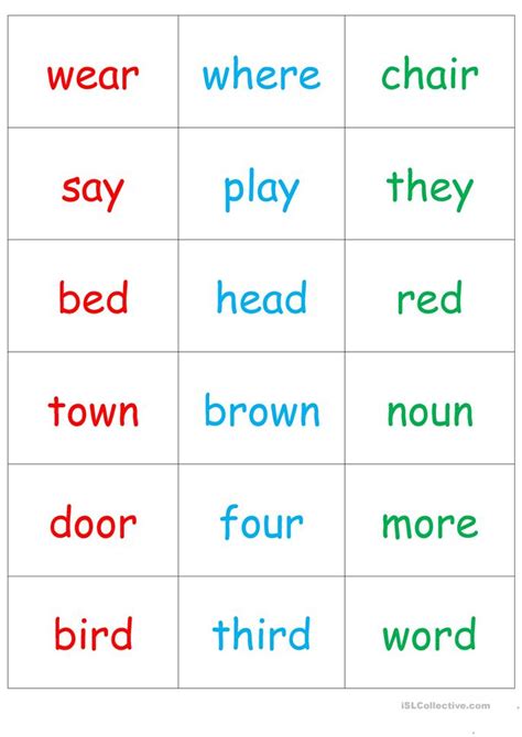 If the word doesn't rhyme sit down, if the word rhymes stand up. 19 FREE ESL vowel sounds worksheets