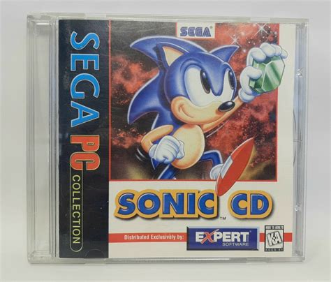 Sonic Cd Sega Pc Collection Computer Cd Rom Video Game Windows 9598