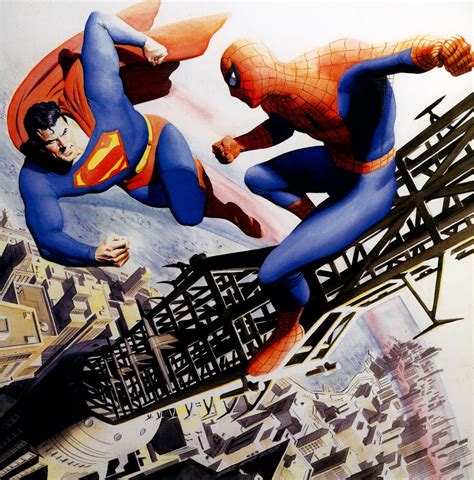 Coleccionista De Imagenes Superman Vs Spider Man La Batalla Del