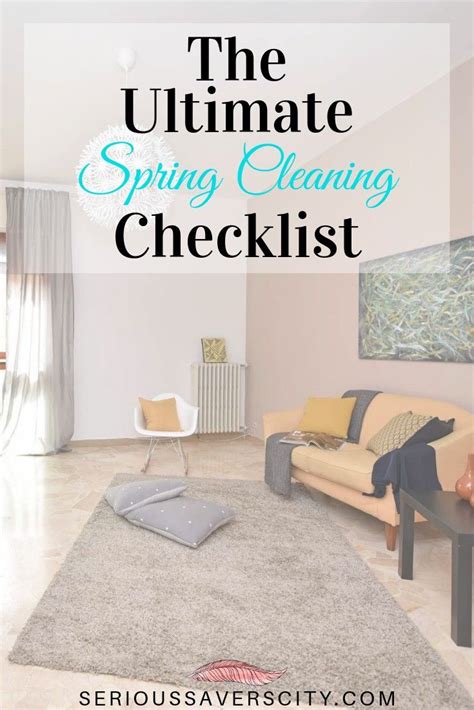 New Post Alert The Ultimate Spring Cleaning Checklist Has Officially Been Posted Spring Is