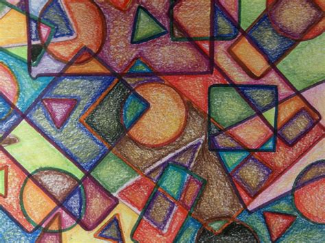 Image Result For Drawing Using Geometric Shapes 7 Elements Of Art