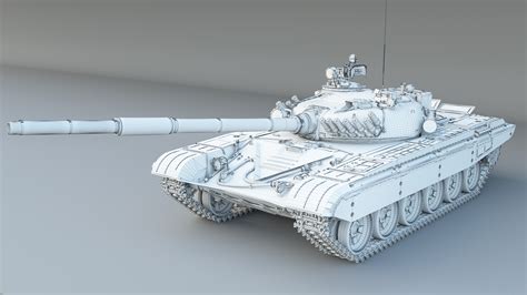 Tanque T 72 Modelo 3d Turbosquid 1671370