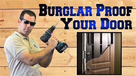 strike plate burglar proofing your home with the ultimate door strike plate youtube