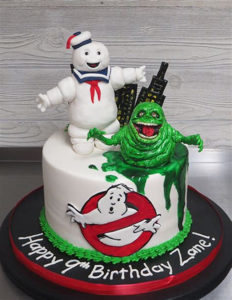 Ghostbusters Cake Everything On This Cake Was Handmade And Edible