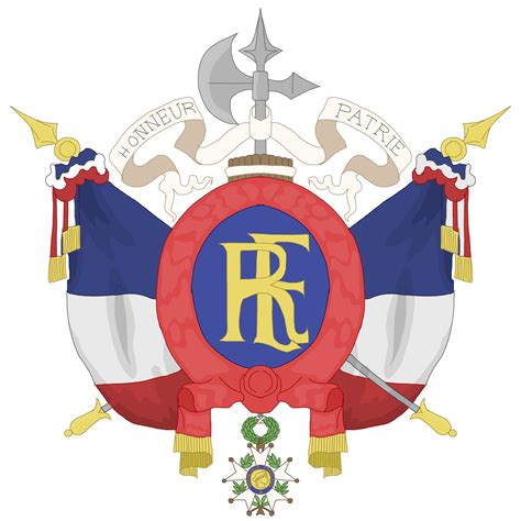 unofficial coat of arms of the french third republic r heraldry
