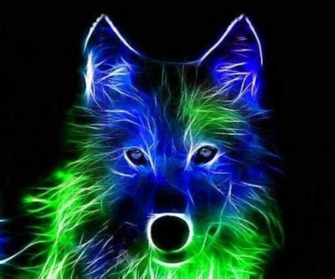 Cool Neon Wolf Wallpapers Wolf Wallpaperspro