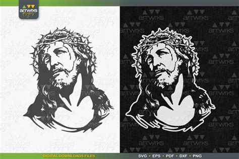 Crown Of Thorns Jesus Christ Svg Files For Cricut Religious