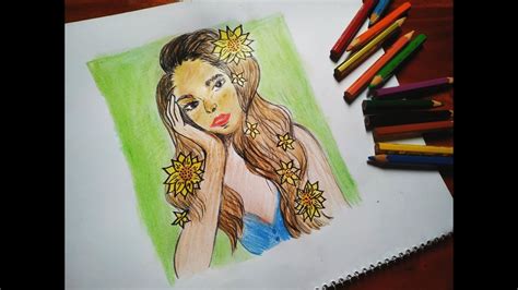 How To Draw With Pencil Color For The Beginners Pencil Color Drawing