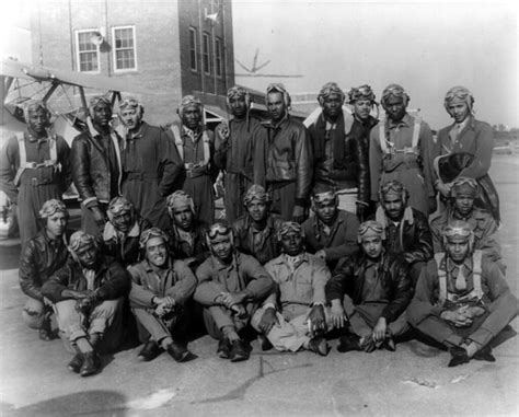 World War Ii Tuskegee Airmen During Training A Class Of T Flickr