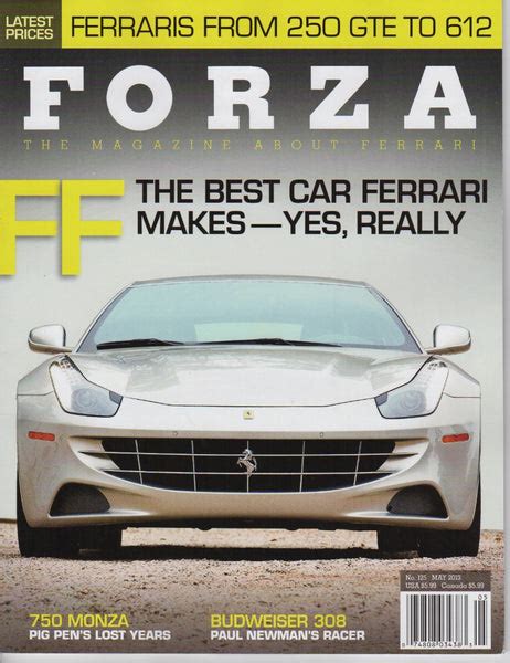 Forza The Magazine About Ferrari 125 Albaco Collectibles