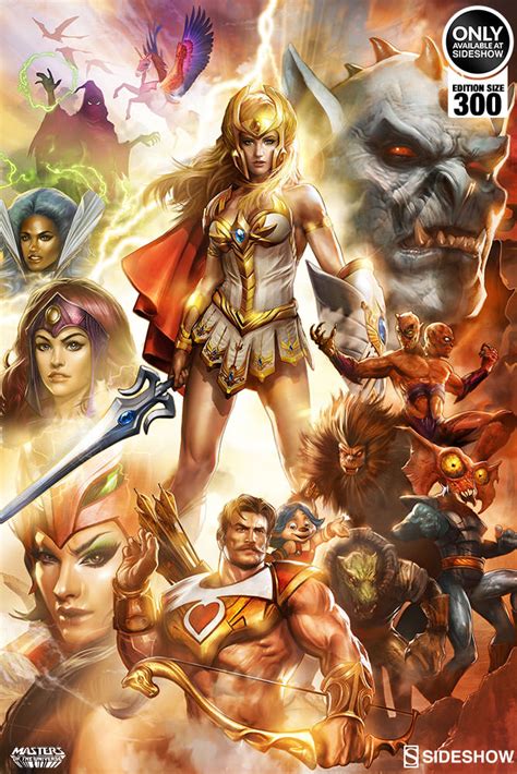 She Ra Premium Art Print From Sideshow Collectibles He Man World