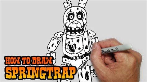 How To Draw Nightmare Freddy Fnaf Characters C4k Academy