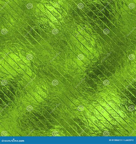 Green Foil Seamless Texture Stock Image Image Of T Paper 81386613