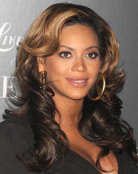 Beyonce Knowles Layered Two Toned Wavy Hairstyle Hairstyles Weekly