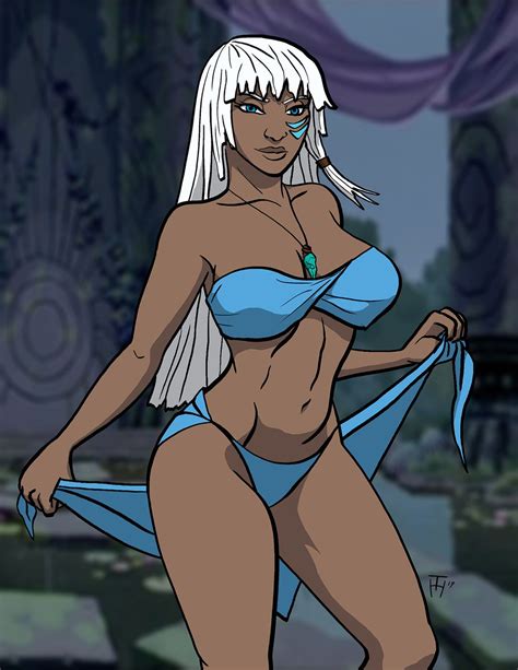 Rule 34 1girls Atlantis The Lost Empire Belly Blue Eyes Cleavage Dark Skinned Female Disney