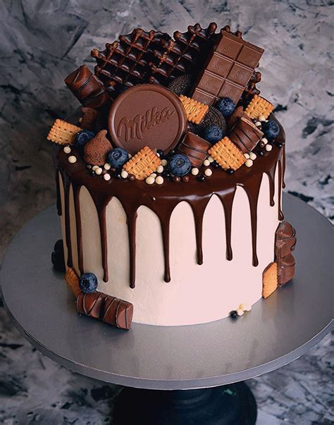 Meine Geburtstagstorten Sind Immer Schokoladenkuchen Wie Jeder Gute Schokoladenkuchen
