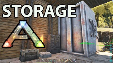 Ark Survival Storage Vault And Box Review YouTube