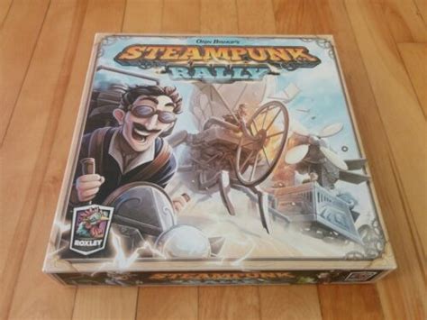 steampunk rally board game roxley games ebay