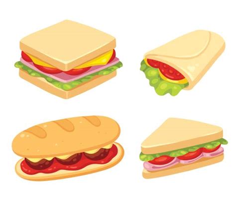 Sub Sandwich Illustrations Royalty Free Vector Graphics And Clip Art