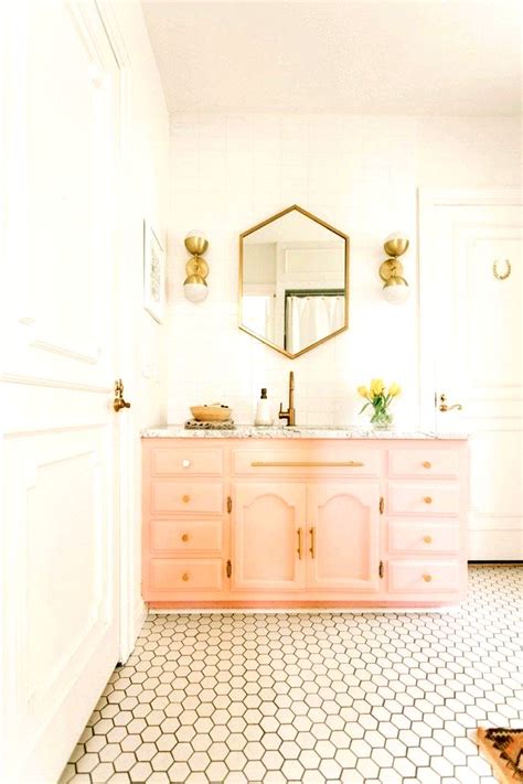 Pink Bathroom Vanity Bathroom Decor Pink Home Decor