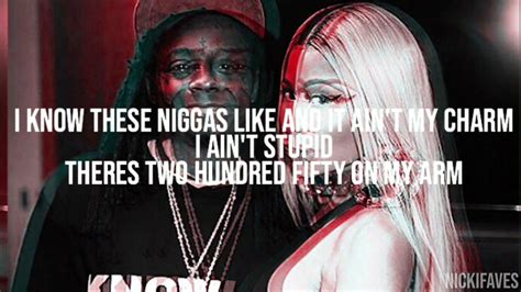 Nicki Minaj Rich Sex Ft Lil Wayne Lyrics Youtube