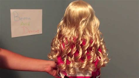 How to do a buzz cut? How to Curl Your American Girl Dolls Hairs with Curly Hair ...