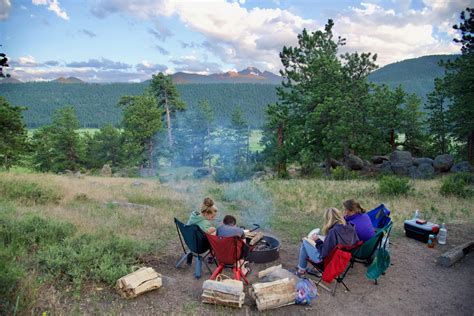 Moraine Park Campground Rocky Mountain National Park Wiscohana