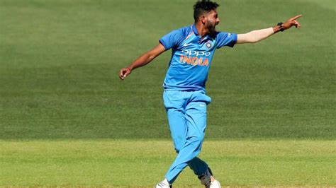 India Vs Australia Mohammed Siraj Most Expensive Indian Bowler On Odi Debut India Today