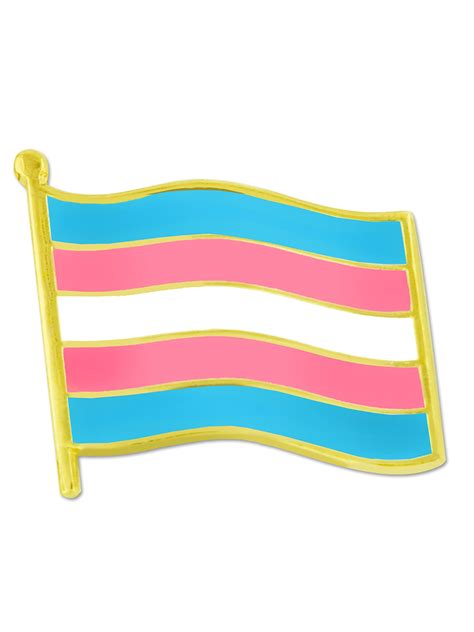 Pinmarts Transgender Flag Lgbtq Trans Enamel Lapel Pin Jewelry 10