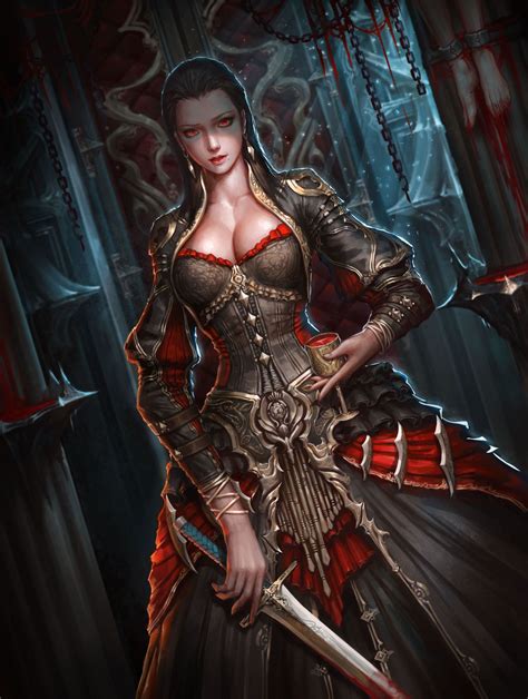 Elizabeth Bathory Elizabeth Bathory Female Vampire Warrior Woman