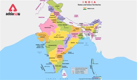 States And CapitalsComplete List Of States And Capitals Of India And UTs