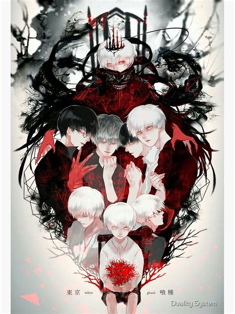 Tokyo Ghoul Ken Kaneki Poster For Sale By Zayagotshotty Redbubble