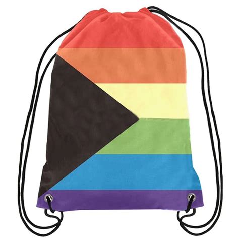 prideoutlet draw sting bags demisexual pride drawstring bag backpack