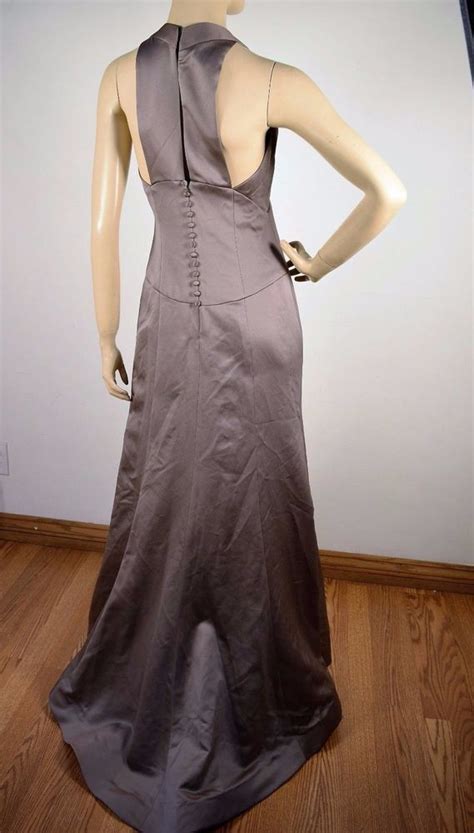 Final sale items will be inspected for authenticity but cannot be returned. VERA WANG Gown Bridesmaid Wedding SIZE 6 Formal Fancy ...