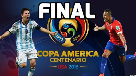 Hd Argentina Vs Chile Copa America Fifa P