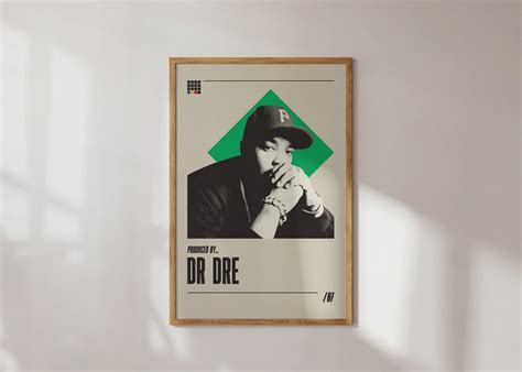 Dr Dre Poster Hip Hop Artwork Dr Dre Print Hip Hop Music Etsy