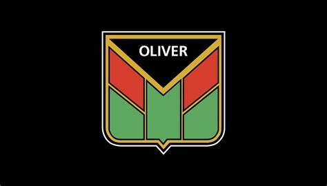 Oliver Tractor Vintage Recreated Tractor Emblem Sticker Decal Laptop