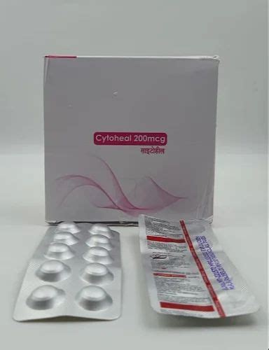Cytoheal 200 Misoprostol 200mg Packaging Size 10 1 Kit At Rs 150